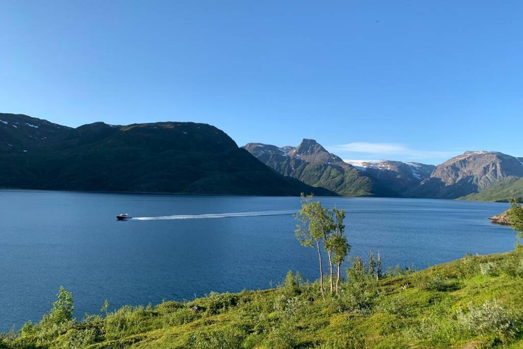 Cabin In Jokelfjord Villa Bagian luar foto